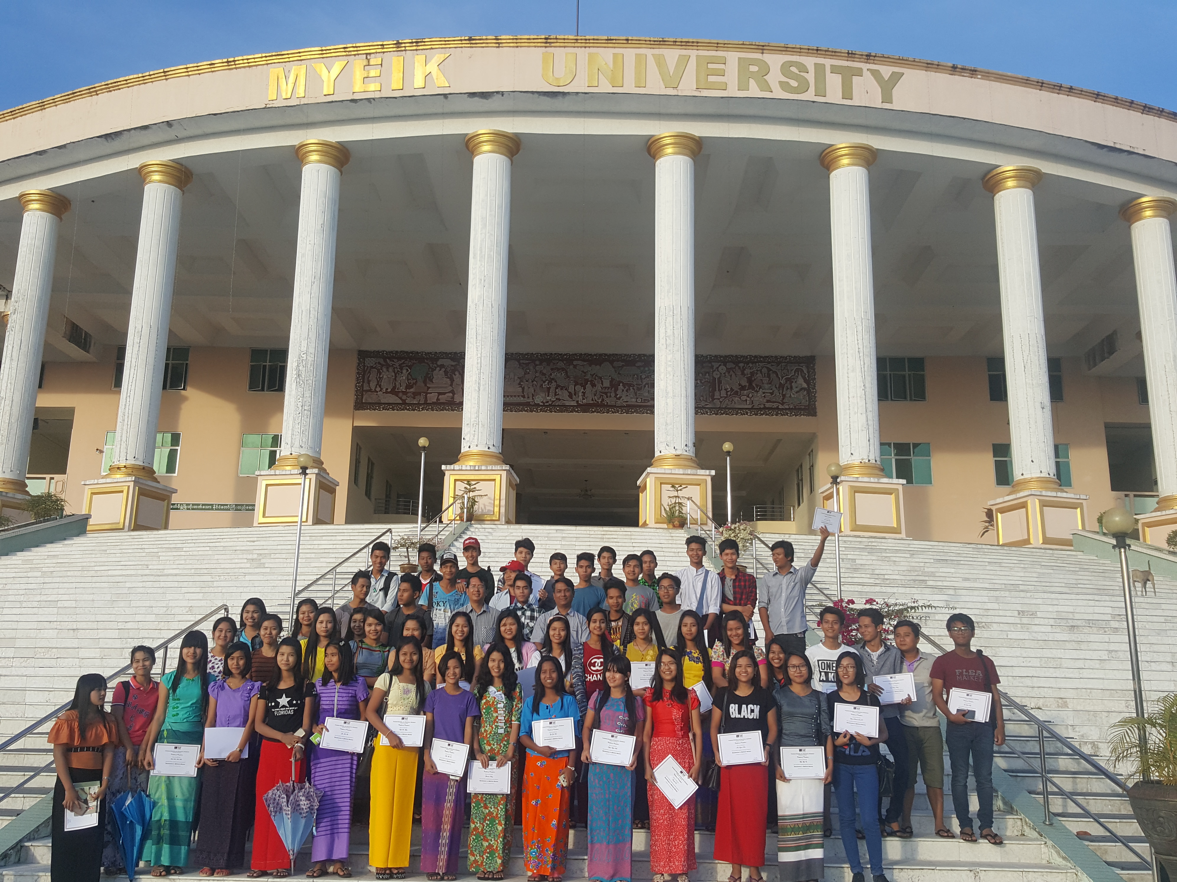 3-day basic political science training as an outreach program in Myeik University 3-day basic political science training as an outreach program in Myeik University